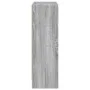 Estantería de madera de ingeniería gris Sonoma 80x24x76 cm de , Librerías y estanterías - Ref: Foro24-857831, Precio: 46,88 €...