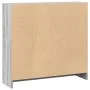 Estantería de madera de ingeniería gris Sonoma 80x24x76 cm de , Librerías y estanterías - Ref: Foro24-857831, Precio: 46,88 €...