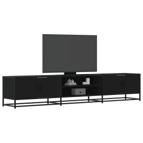 Mueble para TV madera de ingeniería negro 210x35x41 cm von , TV-Möbel - Ref: Foro24-3300780, Preis: 124,53 €, Rabatt: %