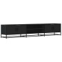 Mueble para TV madera de ingeniería negro 210x35x41 cm by , TV Furniture - Ref: Foro24-3300780, Price: 126,12 €, Discount: %