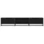 Mueble para TV madera de ingeniería negro 210x35x41 cm by , TV Furniture - Ref: Foro24-3300780, Price: 124,34 €, Discount: %