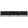 Mueble para TV madera de ingeniería negro 210x35x41 cm by , TV Furniture - Ref: Foro24-3300780, Price: 126,12 €, Discount: %