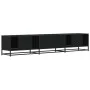 Mueble para TV madera de ingeniería negro 210x35x41 cm by , TV Furniture - Ref: Foro24-3300780, Price: 124,34 €, Discount: %