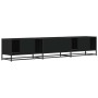 Mueble para TV madera de ingeniería negro 210x35x41 cm by , TV Furniture - Ref: Foro24-3300780, Price: 126,12 €, Discount: %