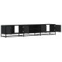 Mueble para TV madera de ingeniería negro 210x35x41 cm by , TV Furniture - Ref: Foro24-3300780, Price: 126,12 €, Discount: %