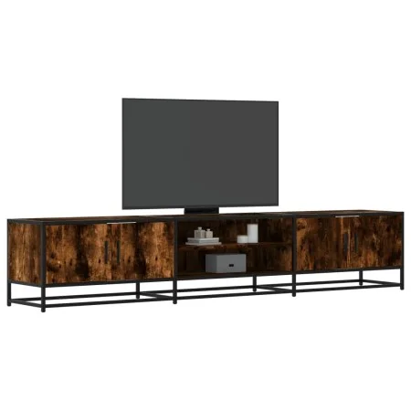 Mueble para TV madera de ingeniería roble ahumado 210x35x41 cm von , TV-Möbel - Ref: Foro24-3300782, Preis: 116,21 €, Rabatt: %