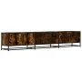 Mueble para TV madera de ingeniería roble ahumado 210x35x41 cm von , TV-Möbel - Ref: Foro24-3300782, Preis: 116,21 €, Rabatt: %