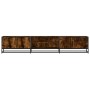 Mueble para TV madera de ingeniería roble ahumado 210x35x41 cm by , TV Furniture - Ref: Foro24-3300782, Price: 117,62 €, Disc...