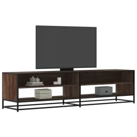 Mueble de TV madera de ingeniería marrón roble 180,5x40x46 cm by , TV Furniture - Ref: Foro24-3300804, Price: 104,73 €, Disco...
