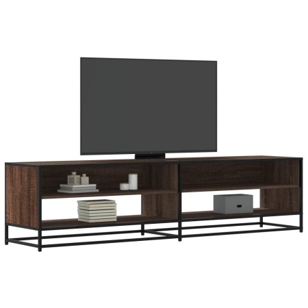 Mueble de TV madera de ingeniería marrón roble 180,5x40x46 cm by , TV Furniture - Ref: Foro24-3300804, Price: 106,03 €, Disco...