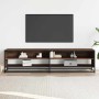 Mueble de TV madera de ingeniería marrón roble 180,5x40x46 cm by , TV Furniture - Ref: Foro24-3300804, Price: 106,03 €, Disco...