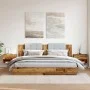 Mesita de noche de pared madera envejecida by , Nightstands - Ref: Foro24-856821, Price: 70,51 €, Discount: %
