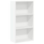 Estantería de madera de ingeniería blanca 60x30x114 cm de , Librerías y estanterías - Ref: Foro24-857899, Precio: 48,94 €, De...