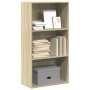 Estantería de madera de ingeniería roble Sonoma 60x30x114 cm by , Bookcases and shelves - Ref: Foro24-857901, Price: 56,52 €,...