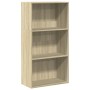 Estantería de madera de ingeniería roble Sonoma 60x30x114 cm by , Bookcases and shelves - Ref: Foro24-857901, Price: 56,52 €,...
