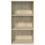 Estantería de madera de ingeniería roble Sonoma 60x30x114 cm de , Librerías y estanterías - Ref: Foro24-857901, Precio: 55,67...