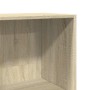 Estantería de madera de ingeniería roble Sonoma 60x30x114 cm de , Librerías y estanterías - Ref: Foro24-857901, Precio: 58,38 €
