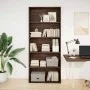 Estantería madera ingeniería roble marrón 80x30x189 cm von , Bücherregale und Regale - Ref: Foro24-3314675, Preis: 92,77 €, R...