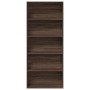 Estantería madera ingeniería roble marrón 80x30x189 cm by , Bookcases and shelves - Ref: Foro24-3314675, Price: 95,64 €, Disc...