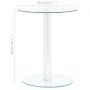 Transparenter Couchtisch aus gehärtetem Glas 40 cm von vidaXL, Couchtisch - Ref: Foro24-322780, Preis: 42,35 €, Rabatt: %