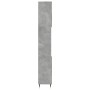 Armario de baño madera contrachapada gris hormigón 30x30x190 cm by , Bathroom furniture - Ref: Foro24-857195, Price: 78,27 €,...