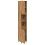Armario de baño madera contrachapada roble artisan 30x30x190 cm by , Bathroom furniture - Ref: Foro24-857197, Price: 106,03 €...