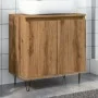 Armario de baño madera de ingeniería roble artisan 58x33x60 cm by , Bathroom furniture - Ref: Foro24-857218, Price: 55,09 €, ...