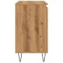 Armario de baño madera de ingeniería roble artisan 58x33x60 cm by , Bathroom furniture - Ref: Foro24-857218, Price: 55,09 €, ...