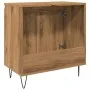 Armario de baño madera de ingeniería roble artisan 58x33x60 cm by , Bathroom furniture - Ref: Foro24-857218, Price: 55,09 €, ...