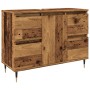 Mueble de baño madera de ingeniería envejecida 80x33x60 cm von , Badezimmermöbel - Ref: Foro24-857232, Preis: 121,38 €, Rabat...