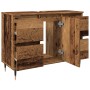 Mueble de baño madera de ingeniería envejecida 80x33x60 cm von , Badezimmermöbel - Ref: Foro24-857232, Preis: 121,38 €, Rabat...