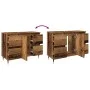Mueble de baño madera de ingeniería envejecida 80x33x60 cm de , Muebles de baño - Ref: Foro24-857232, Precio: 118,85 €, Descu...