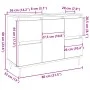 Mueble de baño madera de ingeniería envejecida 80x33x60 cm de , Muebles de baño - Ref: Foro24-857232, Precio: 118,85 €, Descu...