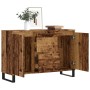 Aparador de madera de ingeniería envejecida 104x35x70 cm von , Badezimmerwaschtische - Ref: Foro24-857266, Preis: 94,33 €, Ra...
