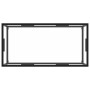 Schwarzer Couchtisch mit gehärtetem Glas 100x50x35 cm von vidaXL, Couchtisch - Ref: Foro24-322879, Preis: 79,65 €, Rabatt: %
