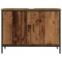 Armario lavabo baño madera ingeniería envejecida 80x30x60 cm de , Tocadores de baño - Ref: Foro24-857700, Precio: 65,38 €, De...