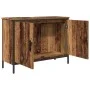 Armario lavabo baño madera ingeniería envejecida 80x30x60 cm de , Tocadores de baño - Ref: Foro24-857700, Precio: 65,38 €, De...