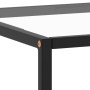 Schwarzer Couchtisch mit gehärtetem Glas 100x50x35 cm von vidaXL, Couchtisch - Ref: Foro24-322879, Preis: 79,65 €, Rabatt: %