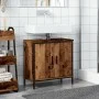 Armario de lavabo baño madera ingeniería envejecida 60x30x60 cm de , Tocadores de baño - Ref: Foro24-857698, Precio: 63,36 €,...