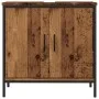 Armario de lavabo baño madera ingeniería envejecida 60x30x60 cm de , Tocadores de baño - Ref: Foro24-857698, Precio: 63,36 €,...