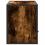 Mueble TV metal y madera contrachapada roble humo 80x31x39,5 cm by , TV Furniture - Ref: Foro24-848921, Price: 49,56 €, Disco...