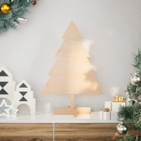 Árbol de Navidad de adorno madera maciza 70 cm by , Christmas trees - Ref: Foro24-4019699, Price: 20,13 €, Discount: %