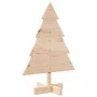 Árbol de Navidad de adorno madera maciza 70 cm by , Christmas trees - Ref: Foro24-4019699, Price: 20,13 €, Discount: %