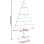 Árbol de Navidad de adorno madera maciza 150 cm von , Weihnachtsbäume - Ref: Foro24-4019701, Preis: 37,09 €, Rabatt: %