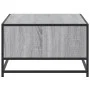 Mesa de centro madera ingeniería metal gris Sonoma 100x57x35 cm von , Couchtisch - Ref: Foro24-848762, Preis: 74,05 €, Rabatt: %