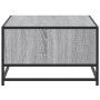 Mesa de centro madera ingeniería metal gris Sonoma 100x57x35 cm von , Couchtisch - Ref: Foro24-848762, Preis: 74,96 €, Rabatt: %