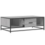 Mesa de centro madera ingeniería metal gris Sonoma 100x57x35 cm von , Couchtisch - Ref: Foro24-848762, Preis: 74,96 €, Rabatt: %