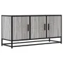 Mueble TV madera ingeniería y metal gris Sonoma 100x35x50 cm von , TV-Möbel - Ref: Foro24-848832, Preis: 74,89 €, Rabatt: %