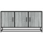 Mueble TV madera ingeniería y metal gris Sonoma 100x35x50 cm by , TV Furniture - Ref: Foro24-848832, Price: 75,85 €, Discount: %