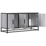Mueble TV madera ingeniería y metal gris Sonoma 100x35x50 cm by , TV Furniture - Ref: Foro24-848832, Price: 75,85 €, Discount: %